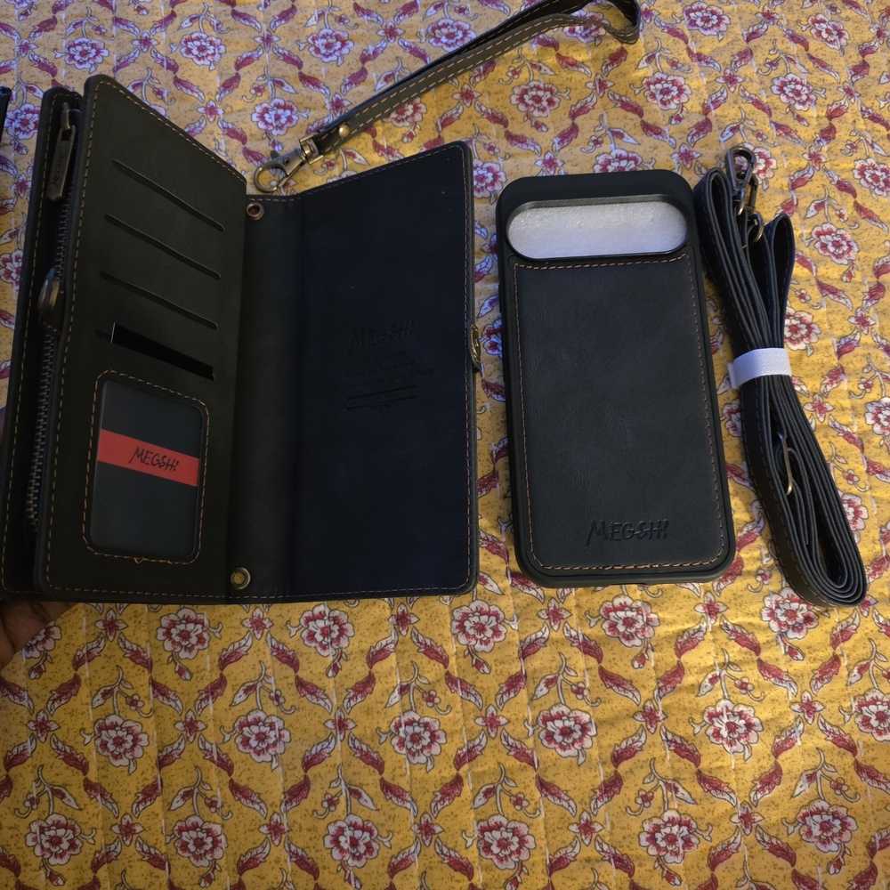 Google Pixel 9 Pro XL Wallet Case – Wristlet & Crossbody – Brand New - Picture 2 of 8